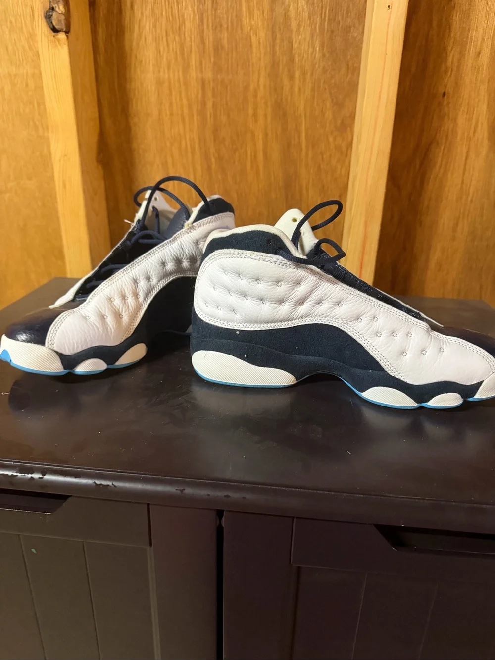 Jordan Kids Sneakers White and Black with Green Hologram